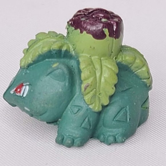 Pokemon 2006 Mini Vinyl R/L W Gumball Miniature Size Bulbasaur Action Figure - Picture 5 of 7